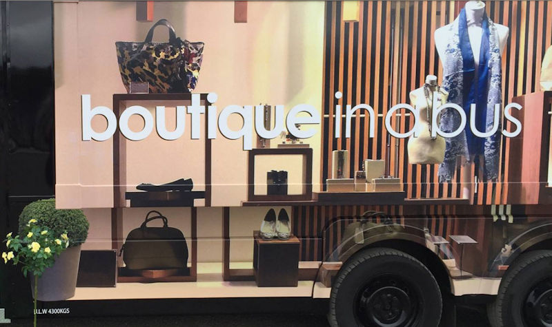 boutique in a bus image